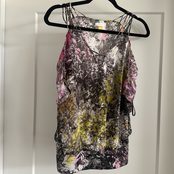 Leifsdottir 100% Silk Blouse – Size 0, Multicolor Boho Style - Picture 6 of 7